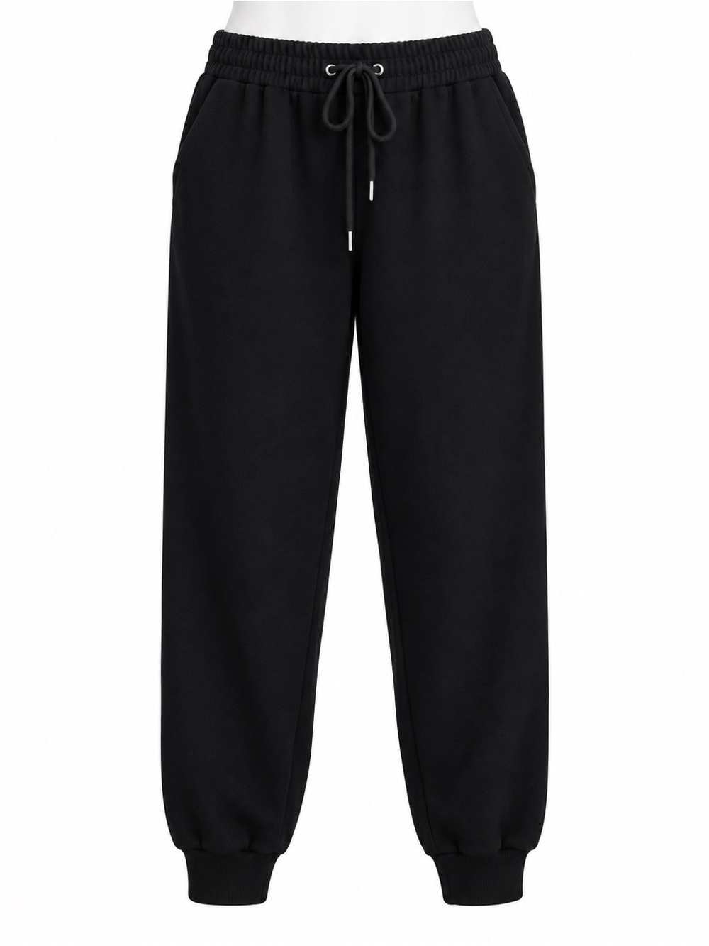 Size S Wilfred Women’s Black Drawstring Jogger Pants Tapered Leg Aritzia Pull On